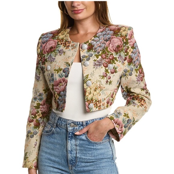 RONNY KOBO Kamena Jacket In Beige